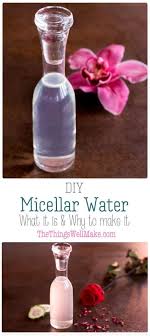 After cleansing, apply a small amount of micellar water on a cotton ball or cotton pad and pat gently against skin. Diy Micellar Water What Is It And How To Make It Oh The Things We Ll Make