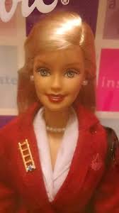 Mary Kay Prize Barbie Doll Star Consultant Red Jacket pin bag brush 40  Years