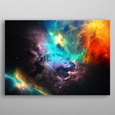 Space 08 Metal Poster Print Aloke Design Displate Art Art Design Cool Art