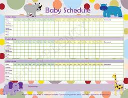 63 Punctilious Baby Feeding And Sleeping Chart