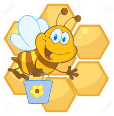 A bee on an airplane. Bee Cartoon Character In Front Of A Orange Bee Hives Stock Photo Picture And Royalty Free Image Image 7116783