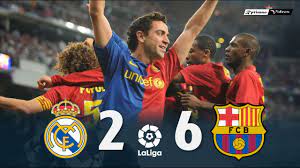A look back at barcelona s 6 2 mauling of real madrid sbi. Real Madrid 2 X 6 Barcelona La Liga 08 09 Extended Goals Highlights Hd Youtube
