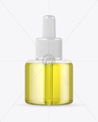 Download Clear Glass Dropper Bottle W Oil Mockup In Bottle Mockups On Yellow Images Object Mockups PSD Mockup Templates