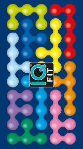 We put together different cool puzzle games in one game that takes up little space. Iq Fit Smartgames