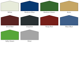 Color Chart Hawaii Steel Building Your Direct Source For