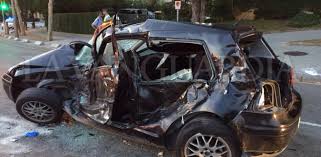 Cosas que te ha ido mal en la vida, definitivamente tienes que conocer a estas personas para que veas que no puedes. Asi Quedo El Coche Del Fatal Accidente De Este Fin De Semana En Barcelona