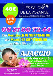 Les Salons De La Voyance Palais Des Congres Ajaccio Le 18 Septembre 2020 Corsevent