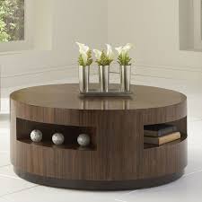 Steve Silver Furniture Orbit Cocktail Table In Zebra Csn Stores Coffee Table Coffee Table Wood Round Coffee Table
