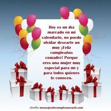 Maybe you would like to learn more about one of these? Mensajes De Cumpleanos Para Una Comadre En 2021