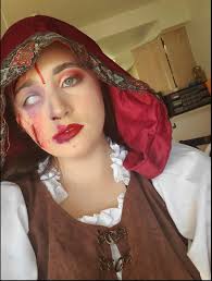 Little Red Riding Hood and Wolf Halloween costume directions