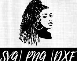 Download Locs Svg Dreadlock Svg Ponytail Svg African American Svg Black Girl Svg Natural Hair Svg Clip A Black Girl Magic Svg Black Woman Birthday Women With Dreadlocks