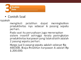 Roi, investment based,other assets dan residual income. Return On Training Investment Ro Ti Kesowo Sidi