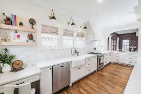 family style galley kitchen before