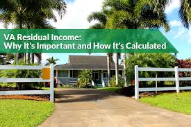 va residual income why its important and how its