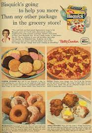 1957 General Mills Ad Betty Crocker Bisquick With Recipe Recipes Vintage Recipes Retro Recipes