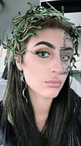 Medusa skull sculpture by an artist