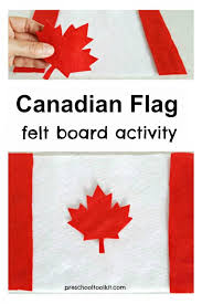 There are many more games and activities that you can use in your kindergarten classes but these listed above have been very effective and the students love them. Canadian Flag Activity For The Felt Board Preschool Toolkit