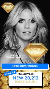 FTV has you playing! Vote for the top 10 models of the week to win this FTV  game! Featuring Heidi Klum, Cindy Crawford, Hailey Baldwin, Alessandra  Ambrosio, Emily Ratajkowski, Winnie Harlow, Chrissy