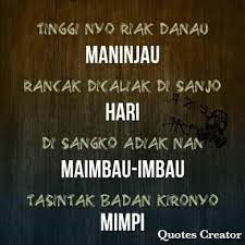 Check spelling or type a new query. Quotes Minang Posts Facebook