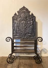 Antique Thomas Elsey Fire Grate