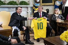 The Unbearable Machismo Of Trump And Bolsonaros Bromance Foreign Policy Korean President Brazil