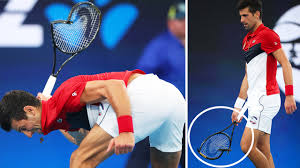 Everything about novak djokovic racquet. Atp Cup Tennis Novak Djokovic Smashes Racquet In Ugly Outburst