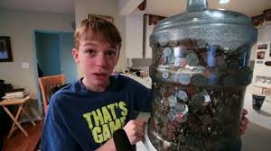 In my experiment i found out that a 5 gallon jug will hold about $4000. Spare Change Can Pile Up To A Splurge