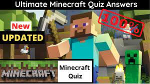 Get on with the freaking quiz! Minecraft Quiz All Answers Updated Quiz Diva Step By Step Youtube