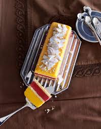 Buche Glacee Mangue Framboises Et Coco Recette Buche Glacee Plat Noel Framboise