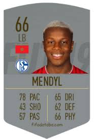 He is a celebrity soccer player. Hamza Mendyl Fifa 19 Rating Card Price