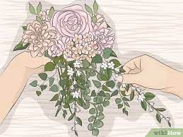 How to tear strips from a wedding dress for bouquets. 5 Ways To Make A Bridal Bouquet With Artificial Flowers Wikihow