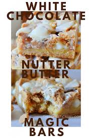 Maybe you would like to learn more about one of these? White Chocolate Nutter Butter Magic Bars The Domestic Rebel