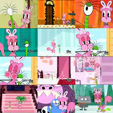 Fosters Friends Jackie Khones and Fluffernutter | The fosters, Foster home  for imaginary friends, Imaginary friend