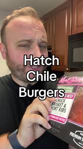 I tried the Meat District Hatch Chile Burger Patties and they were  delicious! Available at @Krogerco nationwide for a limited time! @Meat  District #hatchchile #burgers #food #kroger