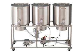 You don't need a brewery, a science lab, or even a garage. Large Scale Homebrew Systems Brew Your Own