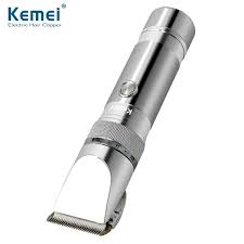 Kemei Km 9801 Ceramic Cutter Rechargeable Electric Hair Clipper Trimmer Razor Cordless Adjustable Clipper Haircut Wish Electric Hair Clippers Ceramic Cutter Hair Clippers