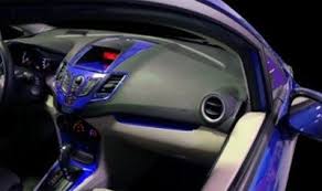 2011 2012 2013 Ford Fiesta Interior Trim Kit Blue Ford Fiesta Ford
