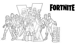 Tous nos coloriages de Fortnite à imprimer gratuitement | Tête à modeler