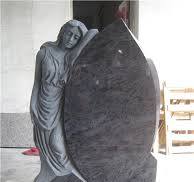 Aurora granite tombstone, English style, carving angle from China -  StoneContact.com