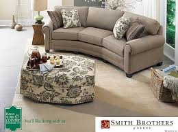 Smith Brother S Furniture Personalized Living Room Furniture Made In The Swiss Amish Tradition V Curved Sofa Living Room Conversation Sofa Living Room Sofa