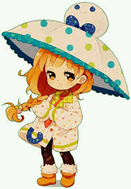 chibi parapluie