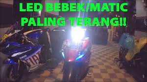 Cahaya lampu putih membuat kesan bawah lampu led lebih terang. Jual 1x Led Cree 20 30w H4 Hs1 H6 Lampu Motor Bebek Matic Terang 3600lm V16 Kota Depok Pimp Ma Bike Tokopedia