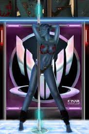 Asari Pole Dance Mass Effect Characters Mass Effect Mass Effect Art