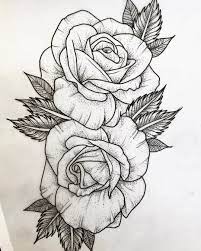 The fact that rose designs can be incorporated with other elements makes the artwork to be quite versatile. Instagram Photo By Olivia Grace Foxx May 25 2016 At 2 41pm Utc White Rose Tattoos Rose Drawing Tattoo Tattoo Templates