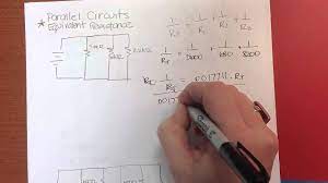 This is the equivalent resistance of the entire circuit. Calculating Equivalent Resistance For A Parallel Circuit Youtube