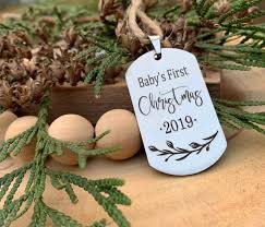 There's also a sweet ribbon for hanging on the tree. Amazon Com Ornaments Personalized Baby S First Christmas Christmas Ornament 2020 Personalized Ornament Christmas Ornaments Engraved Ornament Handmade