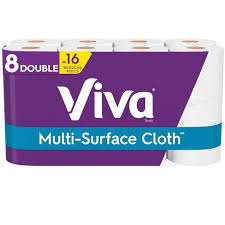 Team clark conducted a little experiment to find out. Viva Multi Surface Cloth Choose A Sheet Paper Towels 8 Double Rolls Target