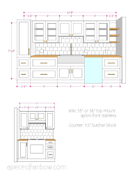 A typical 3 high crown will likely have a projection of less than that, but a good rule of thumb is that the taller cabinets should be at least 3 deeper than the lower level cabinets. Design Install Your Dream Ikea Kitchen An Ultimate Guide A Piece Of Rainbow