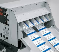 The martin yale business card slitters require manual insertion of the sheets into the slitter, and with this small amount of effort one can create multiple cards a minute. Gc210 Desktop Business Card Slitter Martin Yale Industries