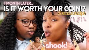 Donna's Recipe Whipped Vanilla Review: Wash 'n Go & Twist Out Demo